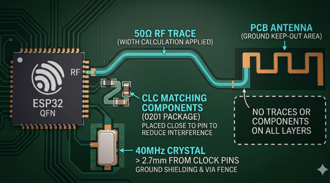 Custom ESP32 PCB Design Full Process Breakdown-lst-iot